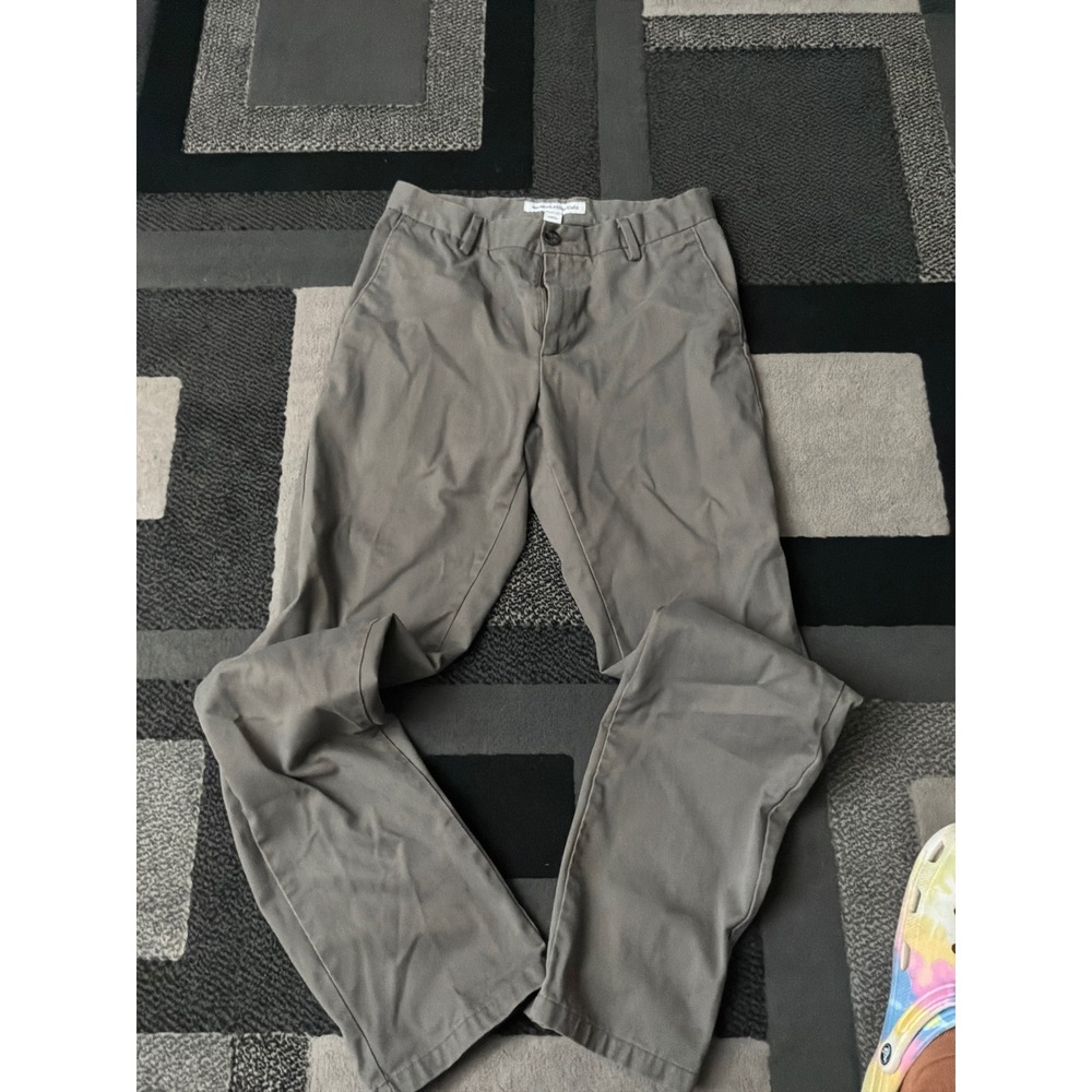 American Eagle Chino Pants Mens 28x32‎ Khaki Grey Excellent